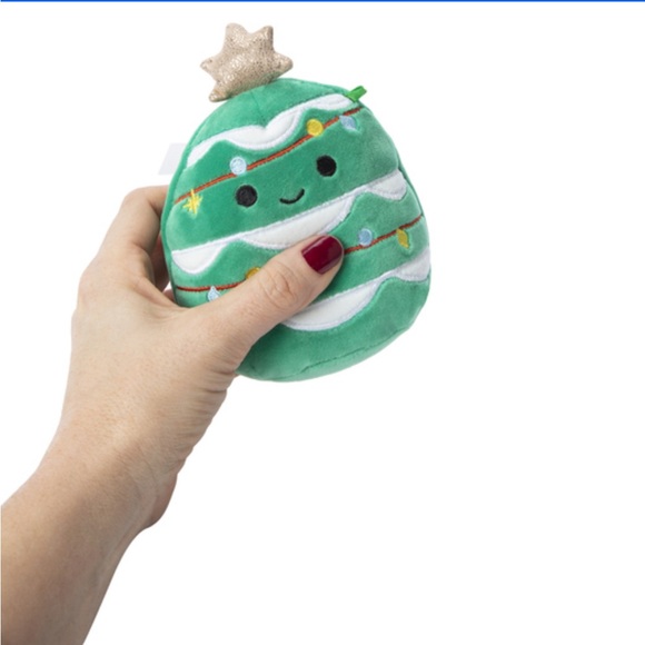 Johann the Christmas Tree Winter Squad Squishmallow 4” NWT - Picture 4 of 6